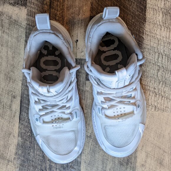 Women's White Athletic Shoes - Picture 6 of 8